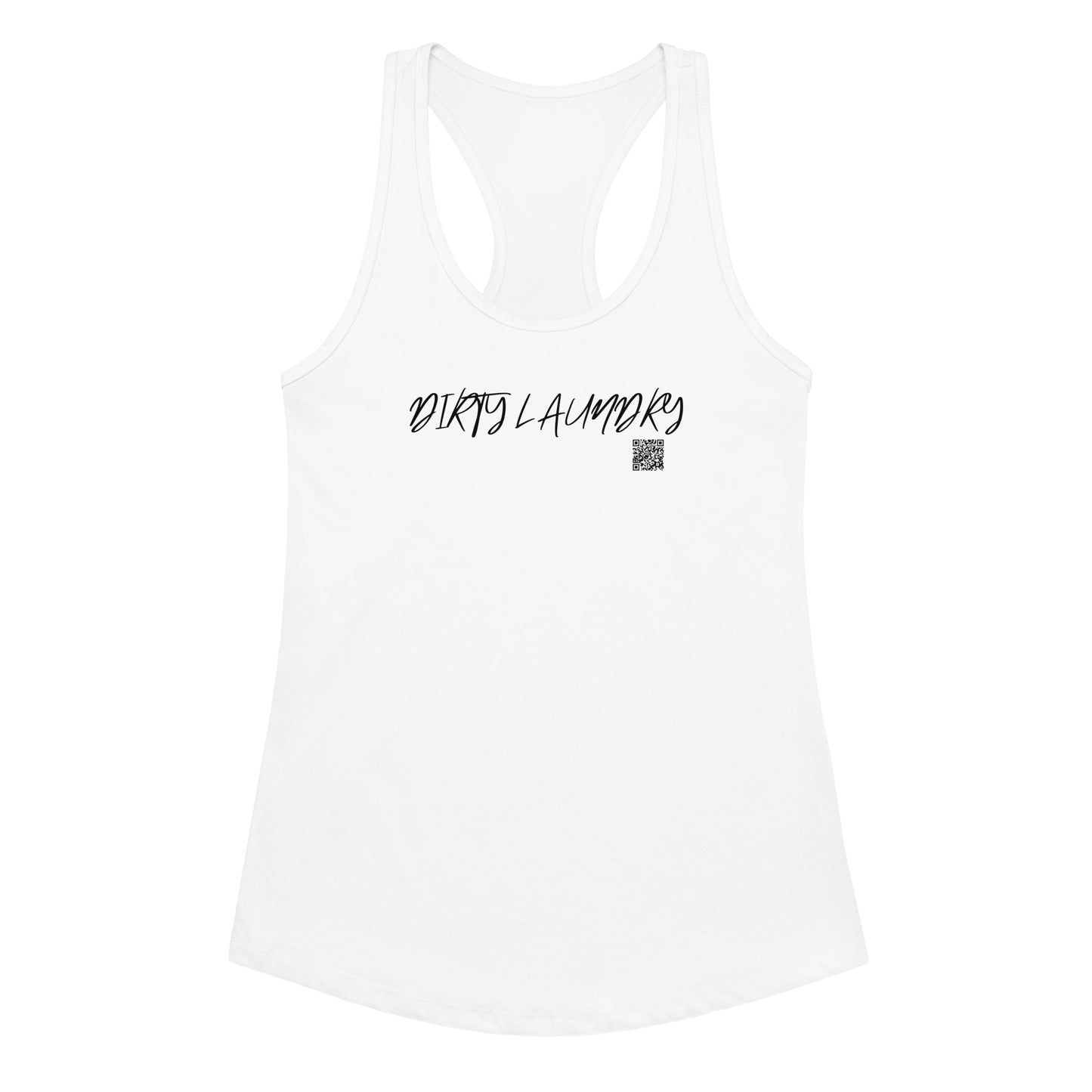 Dirty Laundry Tank - Women’s fitted racerback tank top