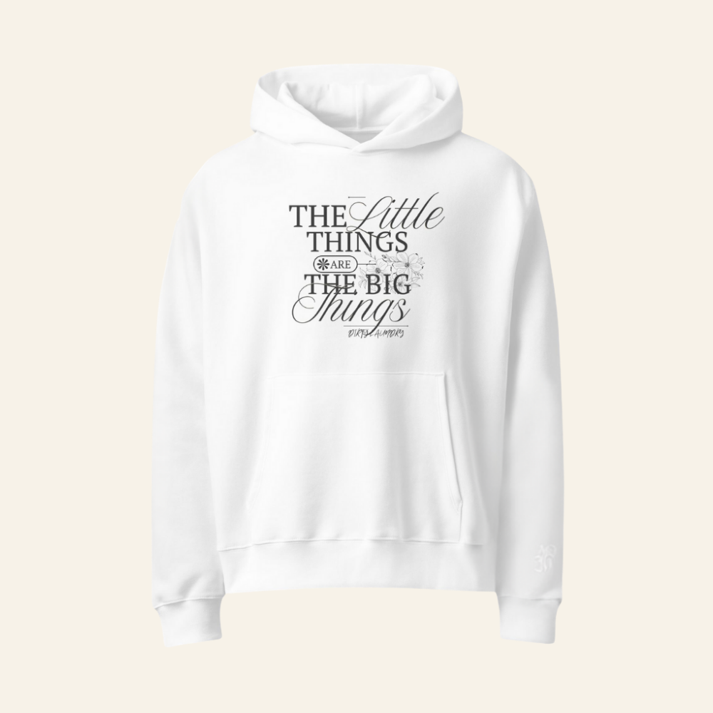 The Little Things - Oversized heavyweight hoodie