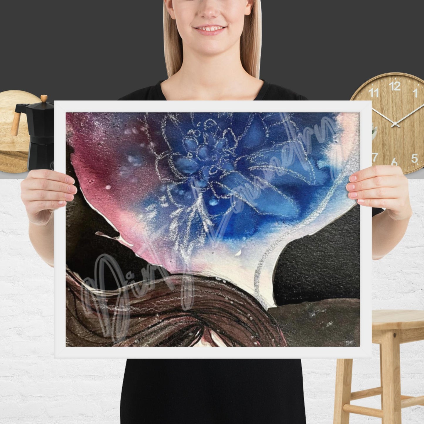 The Merge ~An Original Dirty Laundry Drop – Artistic Expression Print 16″×20″
