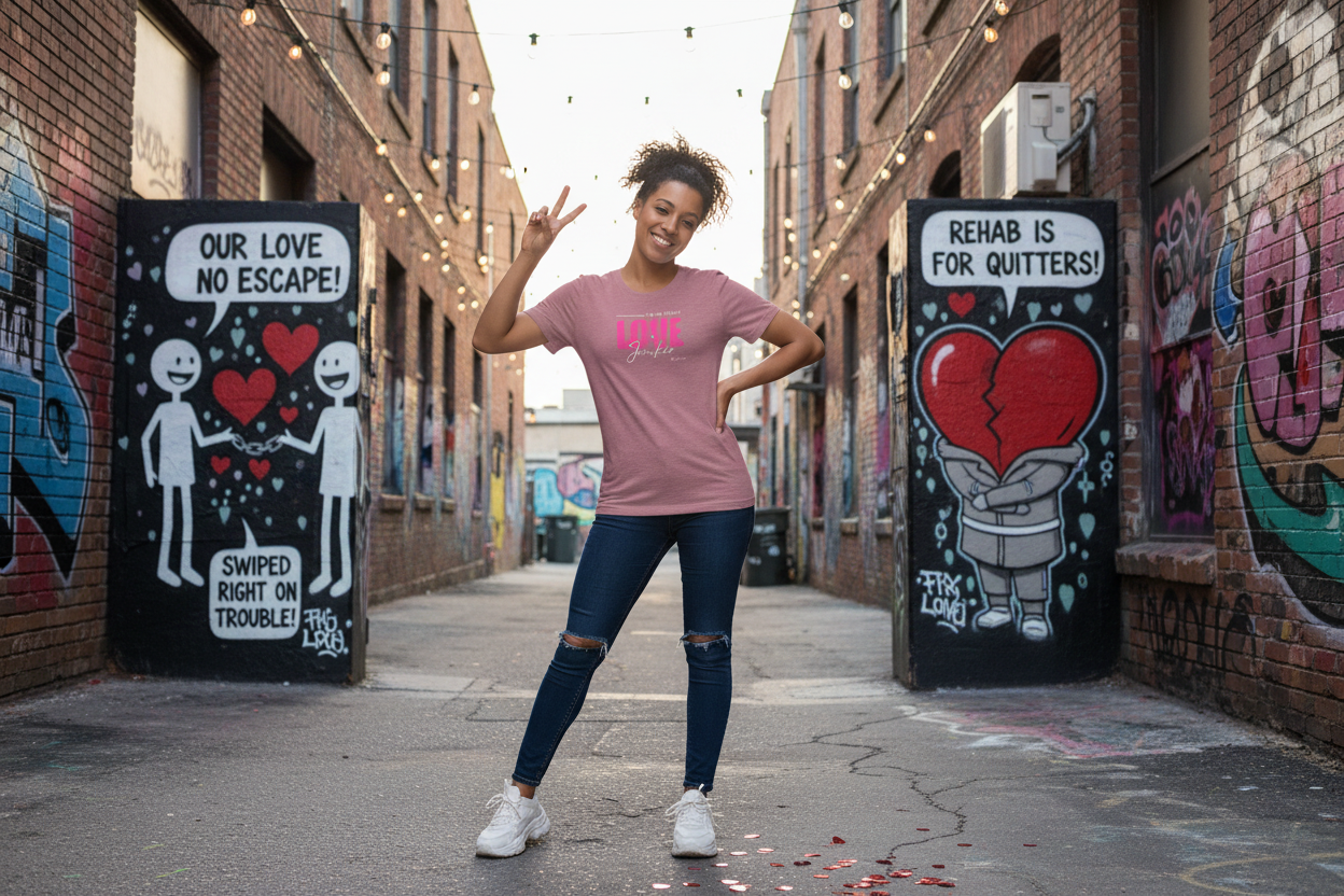 Love Junkie Unisex t-shirt.
