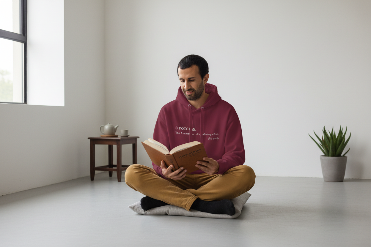 Stoicism: Unisex Hoodie.